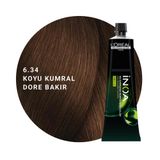 L’Oréal Professionnel INOA Saç Boyası 60gr - 6.34 Koyu Kumral Dore Bakır