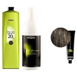 L'Oréal Professionnel Loreal Professionnel Loreal Inoa Krem Oksidan 20 Vol. %6 1000 Ml+Post Boyalı Saç Şampuanı 1500 Ml+No:8 Saç Boyası