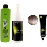 L'Oréal Professionnel Loreal Professionnel Loreal Inoa Krem Oksidan 30 Vol. %9 1000 Ml+Post Boyalı Saç Şampuanı 1500 Ml+Saç Boyası 9,12