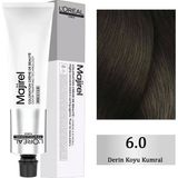 L'Oréal Professionnel Majirel Funda Coloration Creme Saç Boyası No: 6.0 Derin Koyu Kumral 60ML