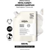 L'Oréal Professionnel Metal Detox Işlem Görmüş ve Yıpranmış Saçlar Için Metal Karşıtı Arındırıcı Refill Şampuan