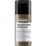L'oréal Professionnel Paris Serie Expert Absolut Repair Molecular Tüm Yıpranmış Saçlar Için Durulanmayan Maske 100ML - 0,33 Creatör Altın
