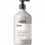 L'Oréal Professionnel Paris Serie Expert Silver Çok Açık Sarı, Gri Ve Beyaz Saçlar Için Renk Dengeleyici Mavi Şampuan 500ml