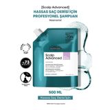 L'Oréal Professionnel Scalp Advanced 500 ml Hassas Saç Derisi İçin Profesyonel Refill Şampuan