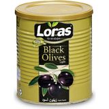 Loras 400 gr Altın Sarısı Siyah Zeytin Teneke