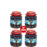 Loras Gemlik Siyah Zeytin Pet Mega 2000 gr 4'lü - 2 kg