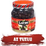 Loras Gemlik Siyah Zeytin Pet Özel 351 - 380 900 gr - 1 kg