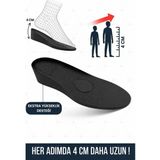 Lord Mountain 4 cm Boy Uzatıcı Tabanlık Etklileyici Boy Uzatan Tabanlık - 38-40