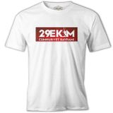 Lord T-Shirt 29 Ekim Cumhuriyet Bayramı Beyaz Erkek Tshirt