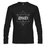 Lord T-Shirt 2NE1 Crush Erkek Siyah Sweatshirt