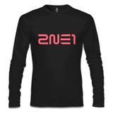 Lord T-Shirt 2NE1 Logo Erkek Siyah Sweatshirt