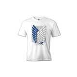 Lord T-Shirt Attack On Titan Beyaz Erkek T-shirt
