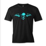 Lord T-Shirt Avenged Sevenfold - Skull Logo Siyah Erkek T-shirt
