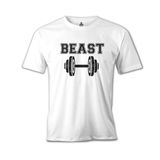 Lord T-Shirt Beauty And The Beast Beast Beyaz Erkek T-Shirt