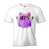 Lord T-Shirt BTS - Logo 3 Beyaz Erkek T-shirt