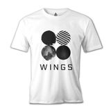 Lord T-Shirt BTS - Wings Logo Beyaz Erkek T-shirt