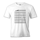 Lord T-Shirt Change İs Knocking Beyaz Erkek T-Shirt