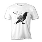 Lord T-Shirt Crows in Tales Beyaz Erkek T-shirt