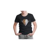 Lord T-Shirt ÇS-1553 Siyah Aslan Triangle Erkek Çocuk T-shirt