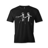 Lord T-Shirt Doctor Who - Timefiction Siyah Erkek T-shirt
