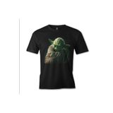 Lord T-Shirt ES-1015 Siyah Star Wars Yoda 3 Erkek T-shirt