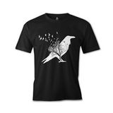 Lord T-Shirt ES-1312 Siyah Crows İn Tales Erkek T-shirt