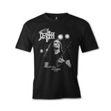 Lord T-Shirt ES-1325 Siyah Death Chuck Schuldiner Erkek T-shirt