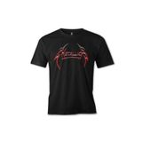 Lord T-Shirt ES-1332 Siyah Metallica All Metal Logo Erkek T-shirt