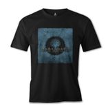 Lord T-Shirt ES-1345 Siyah Dark Oath When Fire Erkek T-shirt