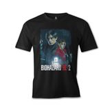 Lord T-Shirt ES-1351 Siyah Resident Evil Biohazard Erkek T-shirt
