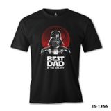 Lord T-Shirt ES-1356 Siyah Star Wars Best Dad Erkek T-shirt