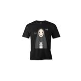 Lord T-Shirt ES-1524 Sprited Away Kaonashi Siyah Erkek T-Shirt
