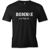 Lord T-Shirt ES-1535 Bonnie And Clyde Bonnie Siyah Erkek T-Shirt