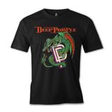 Lord T-Shirt ES-172 Siyah Deep Purple Erkek T-shirt