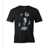 Lord T-Shirt ES-389 Siyah Teen Wolf Erkek T-shirt