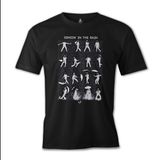 Lord T-Shirt ES-573 Siyah Singin In The Rain Erkek T-shirt
