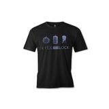 Lord T-Shirt ES-585 Siyah Super Who Lock Erkek T-shirt