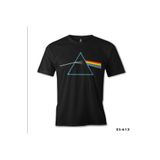 Lord T-Shirt ES-613 Siyah Pink Floyd Dark Side Of The Moon Erkek T-shirt
