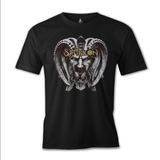 Lord T-Shirt ES-655 Siyah Satyricon Erkek T-shirt