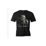 Lord T-Shirt ES-668 Siyah Charles Bukowski Erkek T-shirt