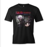 Lord T-Shirt ES-683 Siyah Tokyo Ghoul Erkek T-shirt