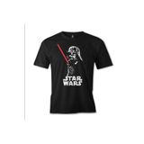 Lord T-Shirt ES-738 Siyah Darth Vader Smoking Erkek T-shirt