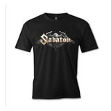 Lord T-Shirt ES-828 Siyah Sabaton Logo Erkek T-shirt