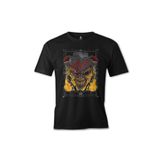 Lord T-Shirt ES-91 Siyah Slayer Fire Erkek T-shirt