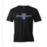 Lord T-Shirt ES-910 Siyah Starcraft Logo Erkek T-shirt