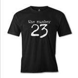 Lord T-Shirt ES-961 Siyah The Number 23 Erkek T-shirt