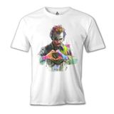 Lord T-Shirt Joker Love Beyaz Erkek T-Shirt