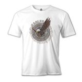 Lord T-Shirt Kartal Flying Beyaz Erkek T-Shirt