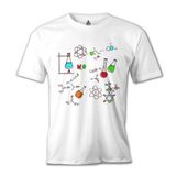 Lord T-Shirt Kimya - Formül Beyaz Erkek T-shirt