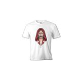 Lord T-Shirt La Casa De Papel The Mask Beyaz Erkek T-Shirt